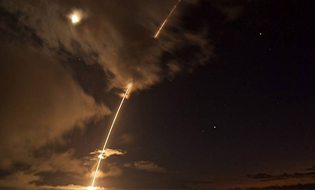 El lanzamiento de prueba de un misil estadounidense termina en fracaso